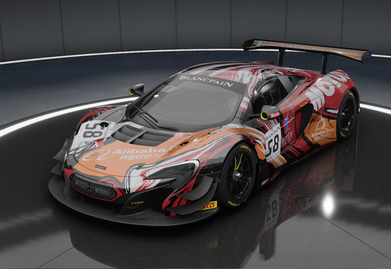 McLaren 650S GT3